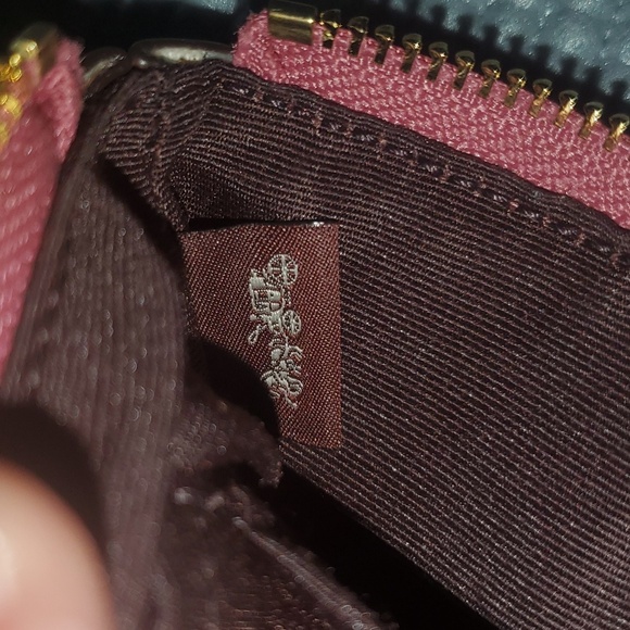 Coach Wristlet with Monogram Print - Picture 3 of 12